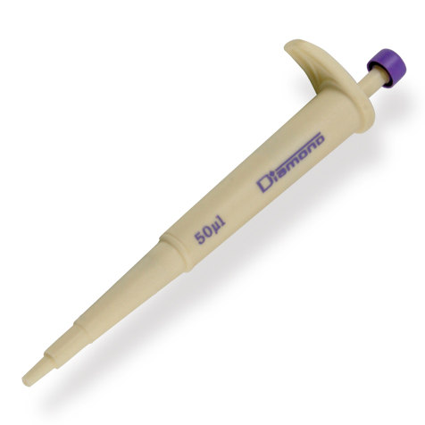 Globe Scientific Pipette, Diamond Jr., 100uL, Orange, Autoclavable Image